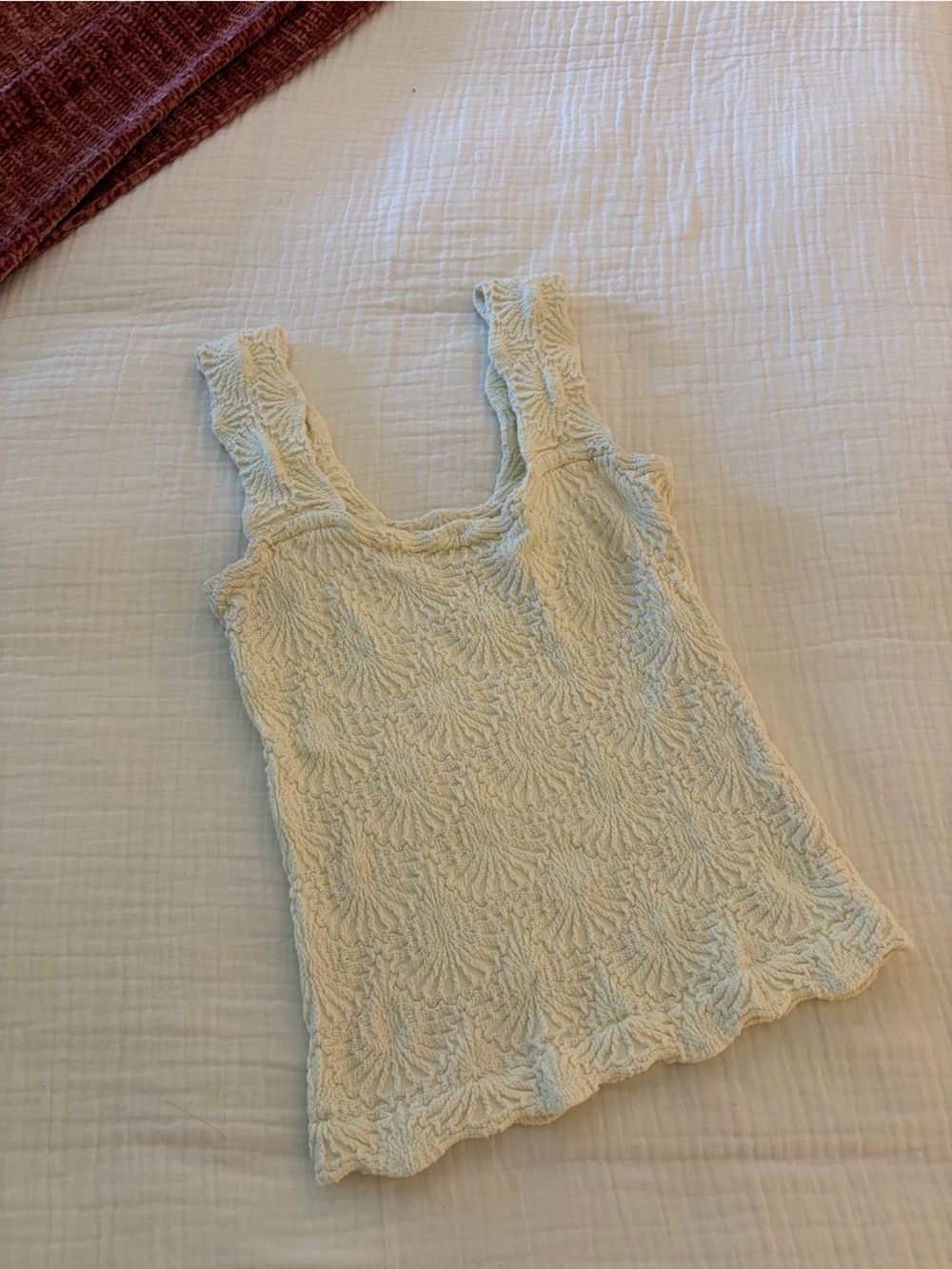 Intimately Free People stretch square neck tank